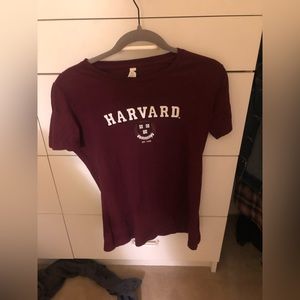 Harvard University Maroon Tee